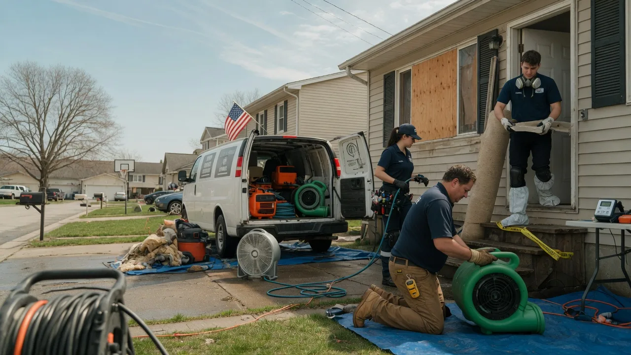 Water Damage Restoration in Worthville, PA near me